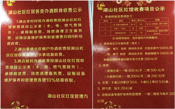 市民對社區(qū)紅館顏色及收費標準存疑 工作人員懟記者：關你們什么事